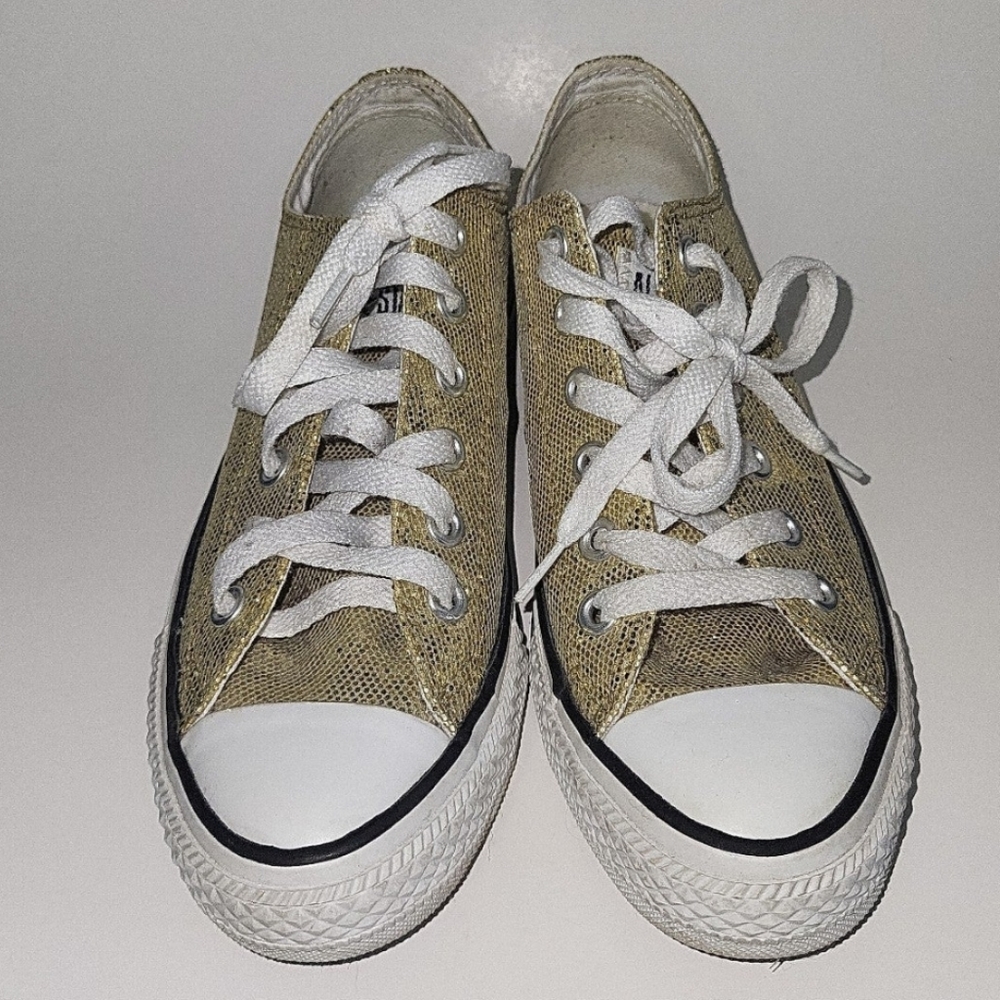 Gold Sequin Converse All Star